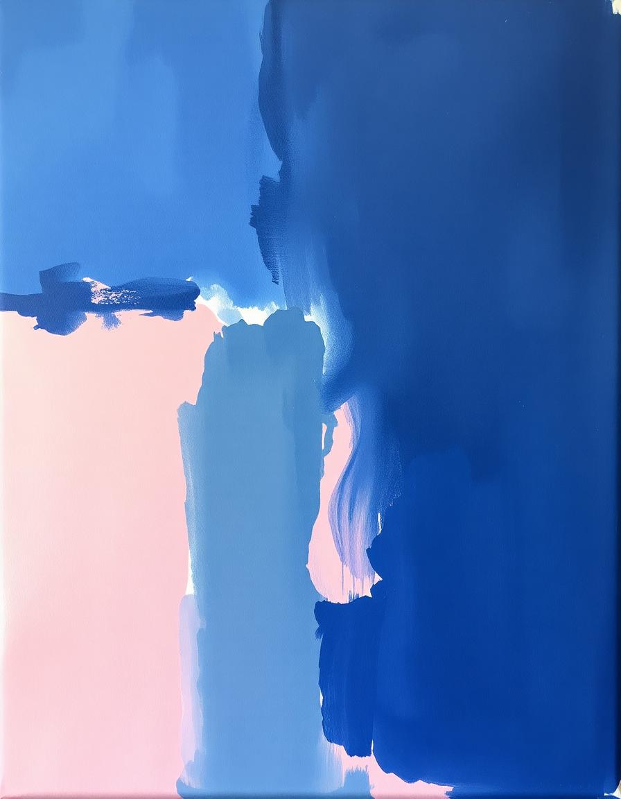 Pink Across Blue by Noor Albright
