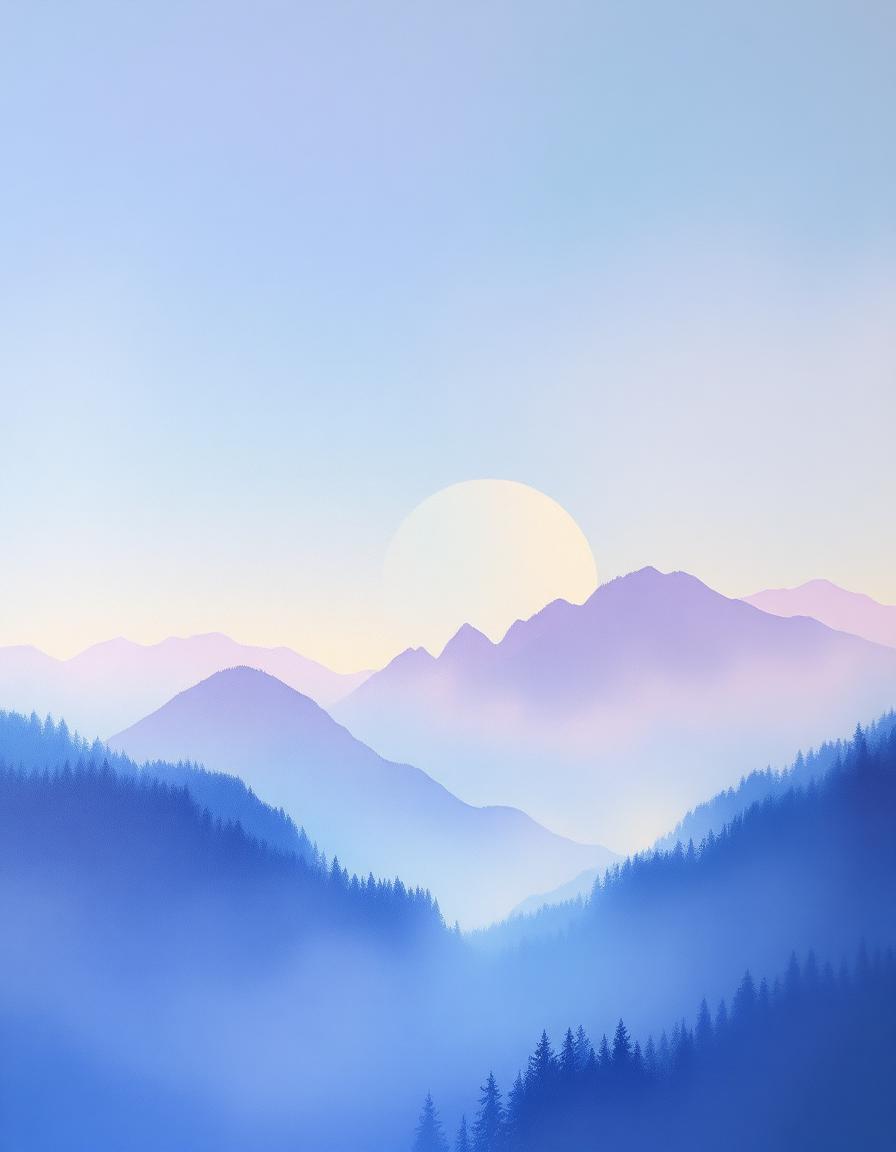 Dawn Over the Cairngorms by Iona Mackie
